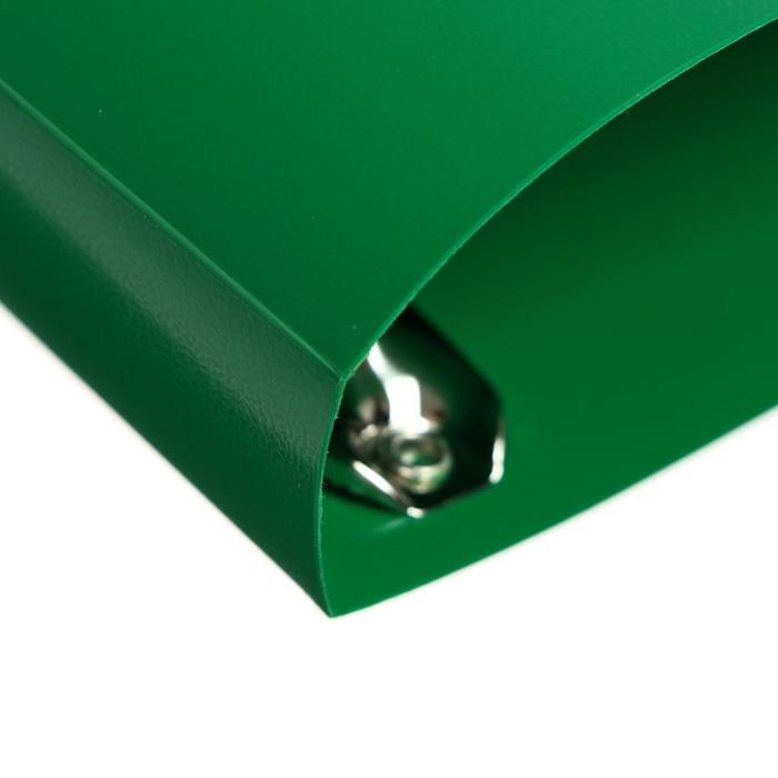 Папка на 4 кольцах А4, Calligrata, 25 мм, 500 мкм, зелёная Папка на 4 кольцах А4, Calligrata, 25 мм, 500 мкм, зелёная