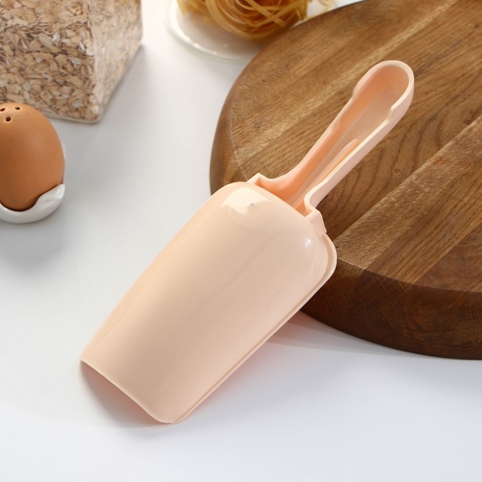 Совок для сыпучих продуктов, 250 мл, цвет МИКС Совок для сыпучих продуктов, 250 мл, цвет МИКС