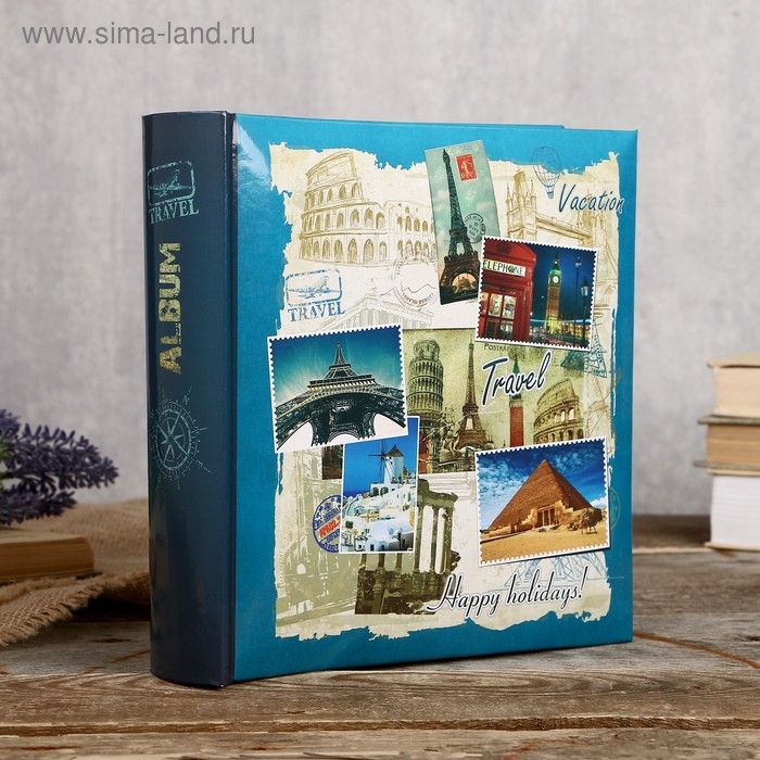 Фотоальбом Fotografia на 200 фото, 10x15 см., Фотоальбом Fotografia на 200 фото, 10x15 см., "Путешествие"