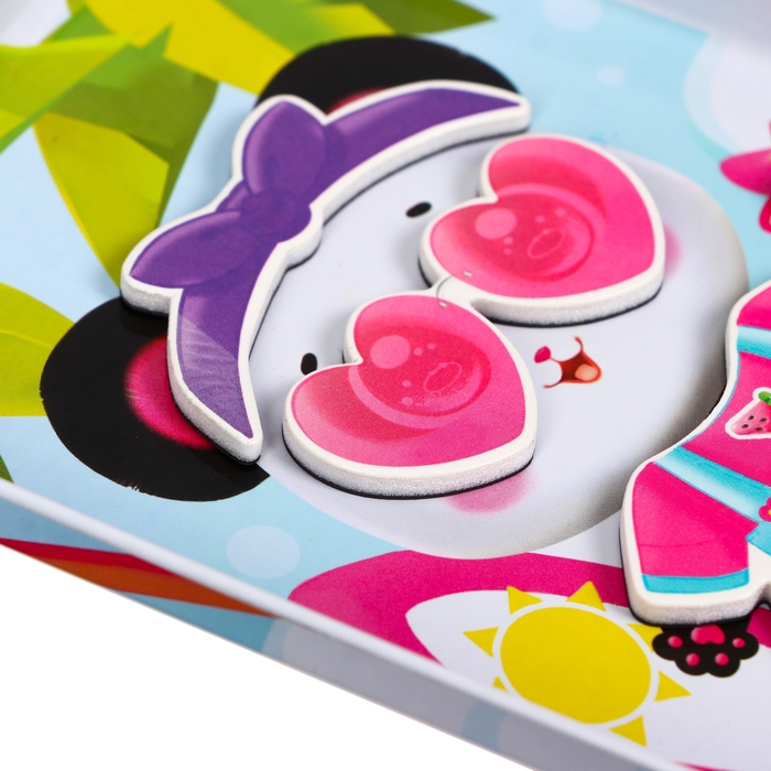 Магнитный набор «Жаркие каникулы», в жестяной коробке Магнитный набор «Жаркие каникулы», в жестяной коробке