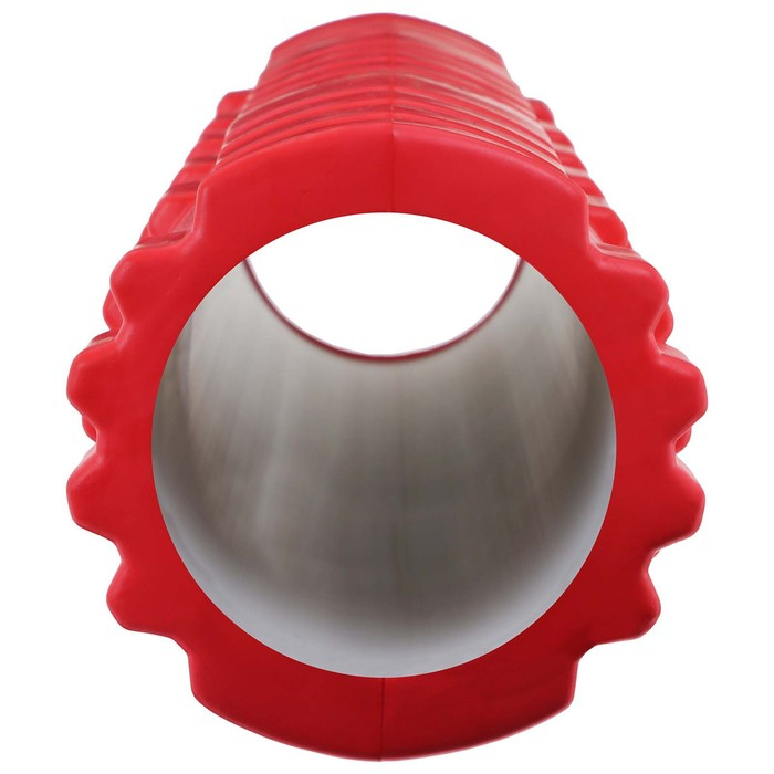 Ролик массажный Sangh, 45х14 см, цвет красный Ролик массажный Sangh, 45х14 см, цвет красный