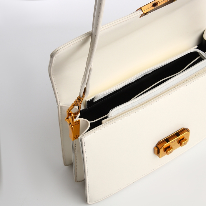 Сумка женская TEXTURA, средний размер, цвет молочный Сумка женская TEXTURA, средний размер, цвет молочный