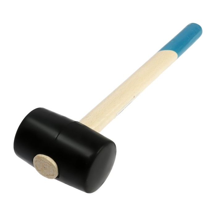 Киянка ТУНДРА, деревянная рукоятка, черная резина, 450 г Киянка ТУНДРА, деревянная рукоятка, черная резина, 450 г