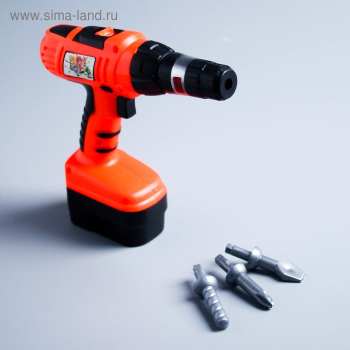 Дрель «Фикси-дрель» + 3 насадки, ФИКСИКИ Дрель «Фикси-дрель» + 3 насадки, ФИКСИКИ