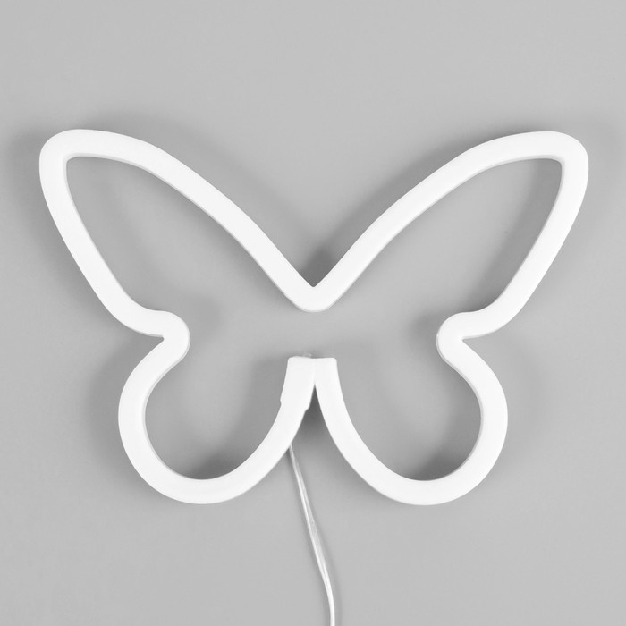 Ночник Бабочка LED от батареек 3АА 15х2х22,5 см RISALUX