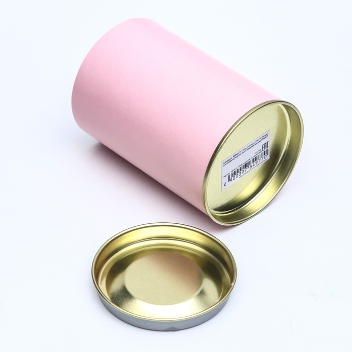 Тубус 73х110 мм (90 мм внутренняя высота), картон, металлическая крышка розовый Тубус 73х110 мм (90 мм внутренняя высота), картон, металлическая крышка розовый