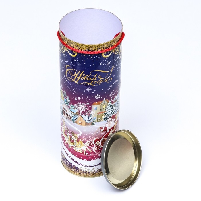 Новый год. Подарочная коробка, тубус под бутылку «Новый Год» 120х345мм (325 мм внутр. высота). Новый год. Подарочная коробка, тубус под бутылку «Новый Год» 120х345мм (325 мм внутр. высота).