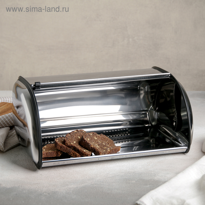 Хлебница из нержавеющей стали «Универсал», 35×24×14 см Хлебница из нержавеющей стали «Универсал», 35×24×14 см