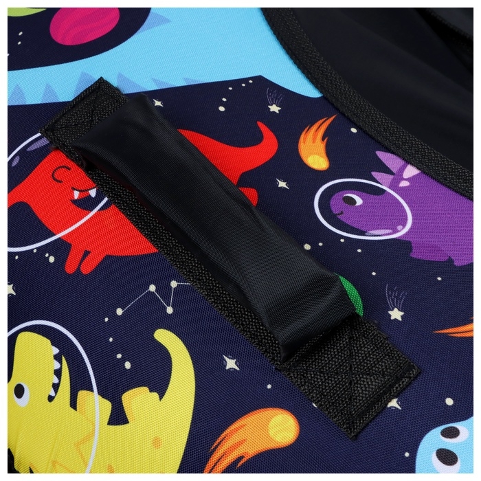 Тюбинг - ватрушка Winter Star  Тюбинг - ватрушка Winter Star "Динозаврики", диаметр чехла 100 см, цвет синий