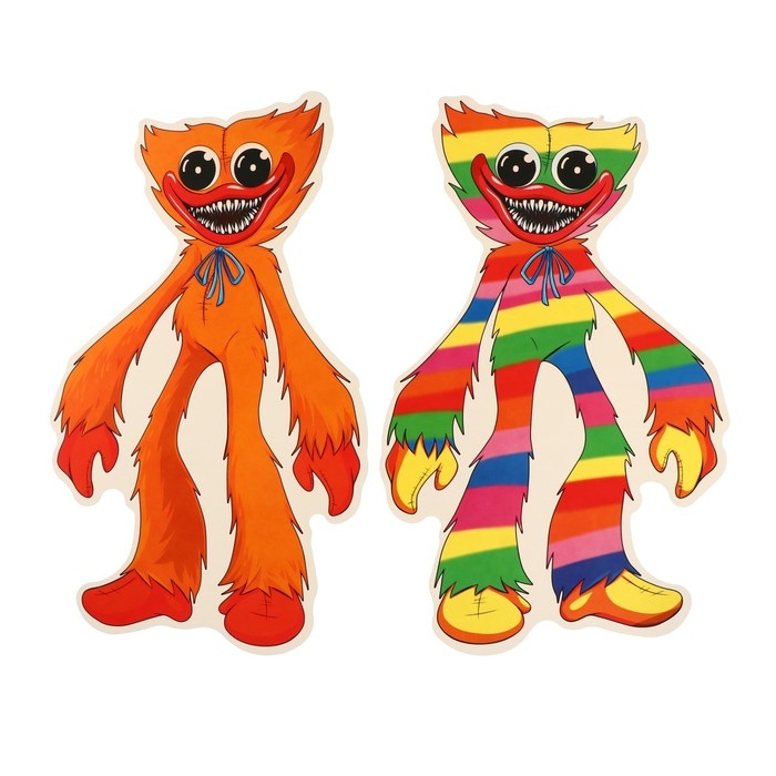 Набор для оформления  Набор для оформления "Веселые монстрики" 62,7х101 см