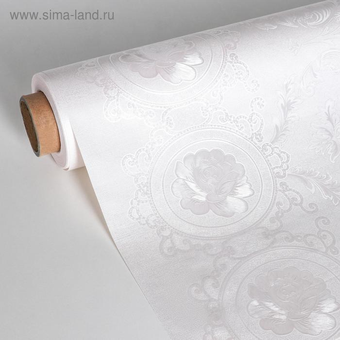 Клеёнка на стол, на тканевой основе, ширина 137 см, рулон 20 метров, толщина 0,25 мм, цвет белый Клеёнка на стол, на тканевой основе, ширина 137 см, рулон 20 метров, толщина 0,25 мм, цвет белый