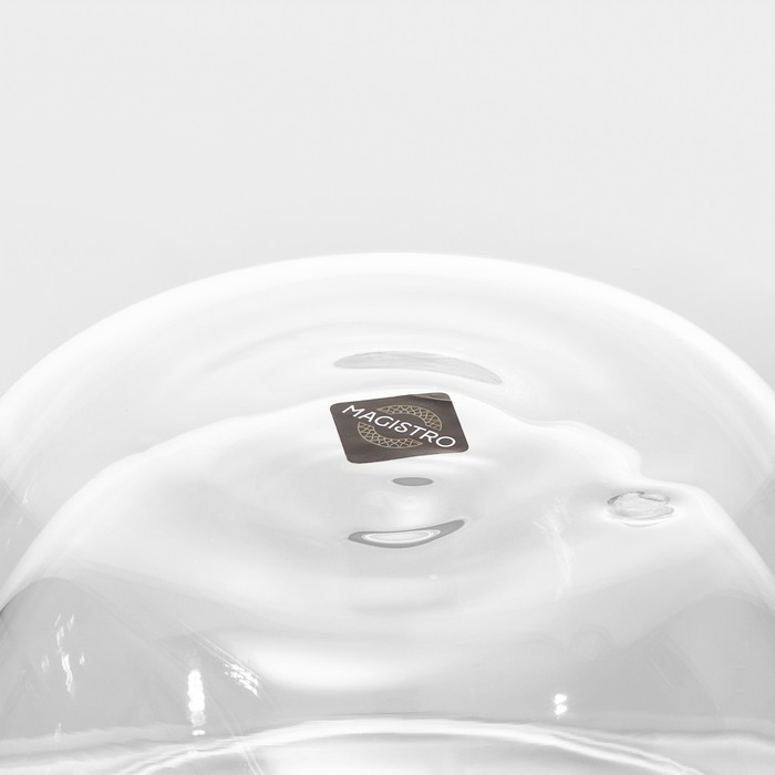 Пиала стеклянная с двойными стенками Magistro «Дуо», 400 мл, 13×13×8 см Пиала стеклянная с двойными стенками Magistro «Дуо», 400 мл, 13×13×8 см