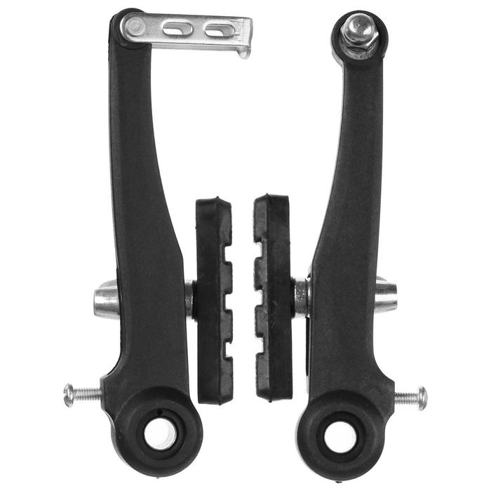 Комплект тормозов Dream Bike HC-PJ-090A, V-brake, передний и задний 110 мм, колодки 55 мм Комплект тормозов Dream Bike HC-PJ-090A, V-brake, передний и задний 110 мм, колодки 55 мм