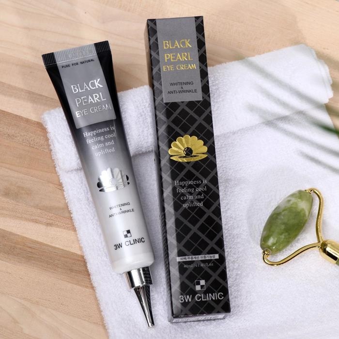 Антивозрастной крем для кожи вокруг глаз 3W CLINIC с экстрактом чёрного жемчуга, 40 мл Антивозрастной крем для кожи вокруг глаз 3W CLINIC с экстрактом чёрного жемчуга, 40 мл