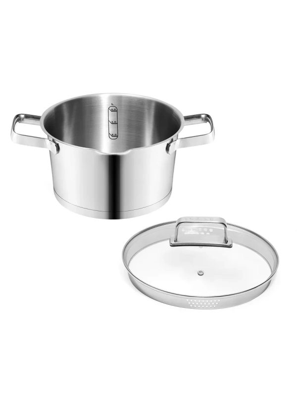 Кастрюля со стеклянной крышкой Loretto-24C