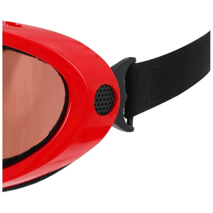 Маска горнолыжная ONLYTOP, цвет красный Маска горнолыжная ONLYTOP, цвет красный