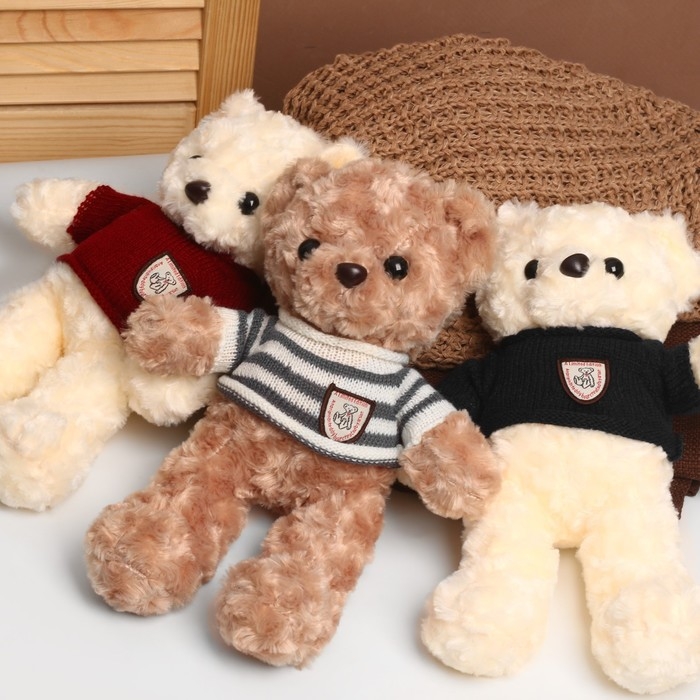 Мягкая игрушка «Мишка», 31 см, цвета МИКС Мягкая игрушка «Мишка», 31 см, цвета МИКС