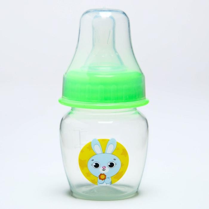 Бутылочка для кормления «Наше чудо», классическое горло, 60 мл., от 0 мес., цвет зелёный Бутылочка для кормления «Наше чудо», классическое горло, 60 мл., от 0 мес., цвет зелёный