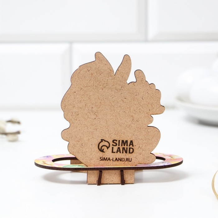 Подставка на 3 яйца «Кролик», 12,8 х 11,2 х 10,6 см. Подставка на 3 яйца «Кролик», 12,8 х 11,2 х 10,6 см.