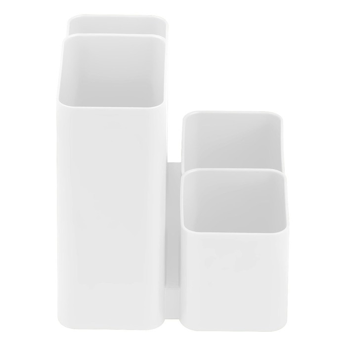 Подставка-органайзер для канцелярии СТАММ "Юниор", белая