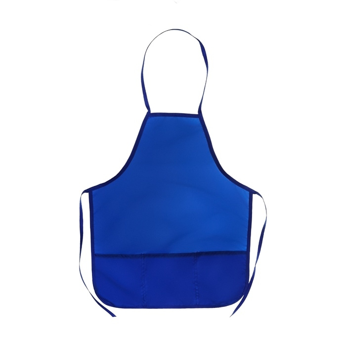 Фартук для труда + нарукавники, 550 х 440/250 х 160 мм, размер M (рост 122-158), Calligrata синий Фартук для труда + нарукавники, 550 х 440/250 х 160 мм, размер M (рост 122-158), Calligrata синий