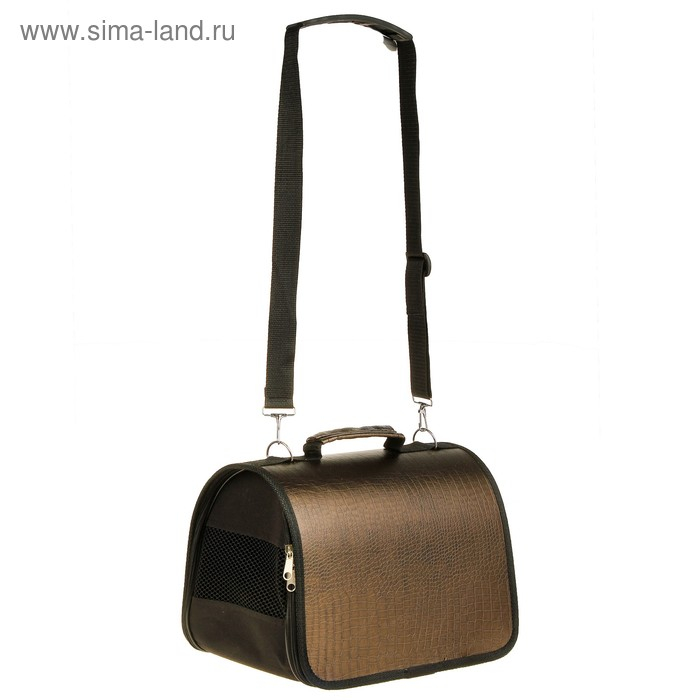 Сумка - переноска для животных, искусственная кожа, 31 х 20,5 х 22 см Сумка - переноска для животных, искусственная кожа, 31 х 20,5 х 22 см
