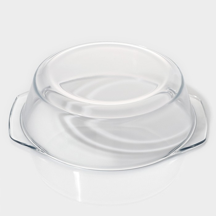 Кастрюля из жаропрочного стекла для запекания Доляна «Фуэго», 2 л, 25,5×22×6,2 см, с крышкой Кастрюля из жаропрочного стекла для запекания Доляна «Фуэго», 2 л, 25,5×22×6,2 см, с крышкой