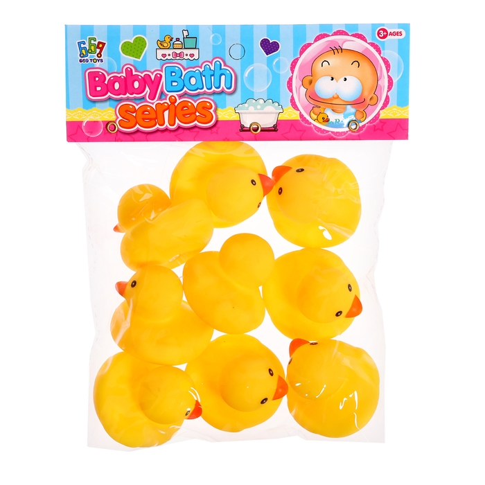 Набор игрушек для ванны «Уточки», 9 предметов Набор игрушек для ванны «Уточки», 9 предметов