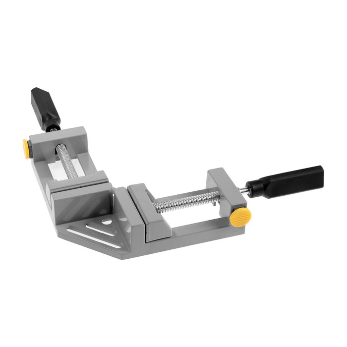 Струбцина угловая усиленная ТУНДРА, металлическая, два зажима, 68 мм Струбцина угловая усиленная ТУНДРА, металлическая, два зажима, 68 мм