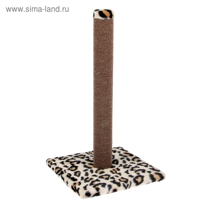 Когтеточка ковролиновая  Когтеточка ковролиновая "Столбик" №2, 54 х 30 см, микс