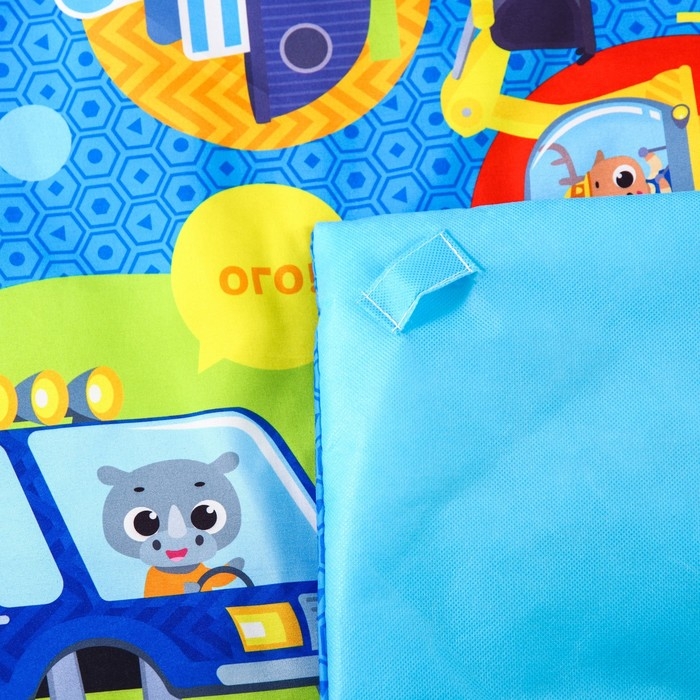 Развивающий коврик с дугами «Транспорт», 85х85 см, Крошка Я Развивающий коврик с дугами «Транспорт», 85х85 см, Крошка Я