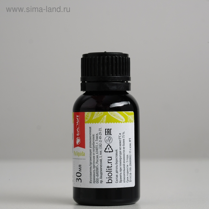 Деготь берестовый, при кожных заболеваниях, 30 мл Деготь берестовый, при кожных заболеваниях, 30 мл