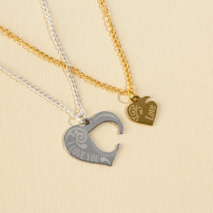 Браслеты неразлучники «I love you» парные, 2 шт.