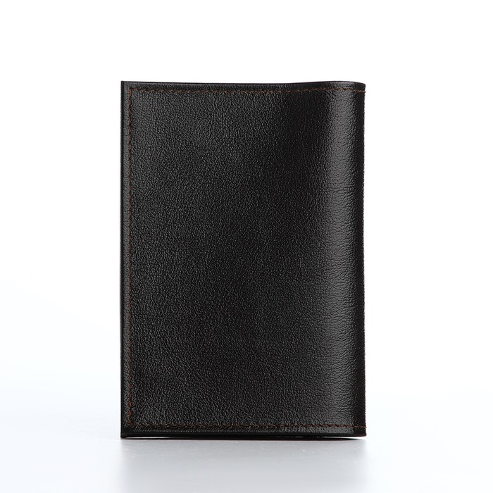 Обложка для паспорта, цвет тёмно-коричневый Обложка для паспорта, цвет тёмно-коричневый