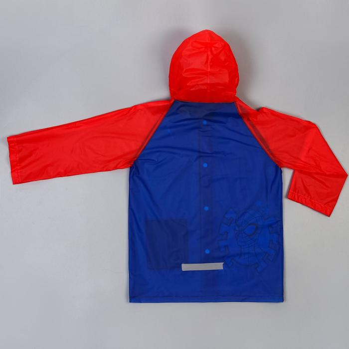 Дождевик детский, размер S, 92-98 см, Человек-Паук Дождевик детский, размер S, 92-98 см, Человек-Паук
