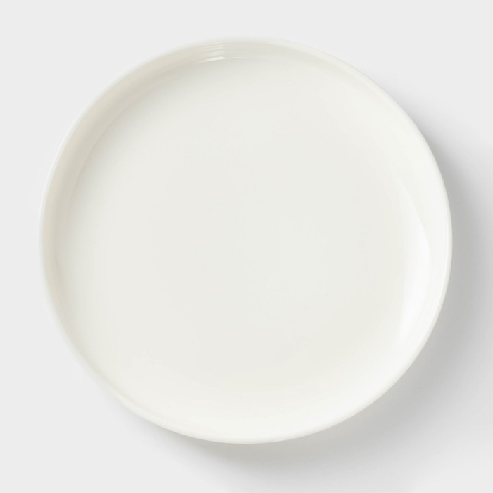 Тарелка фарфоровая Wilmax, d=19 см, цвет белый Тарелка фарфоровая Wilmax, d=19 см, цвет белый