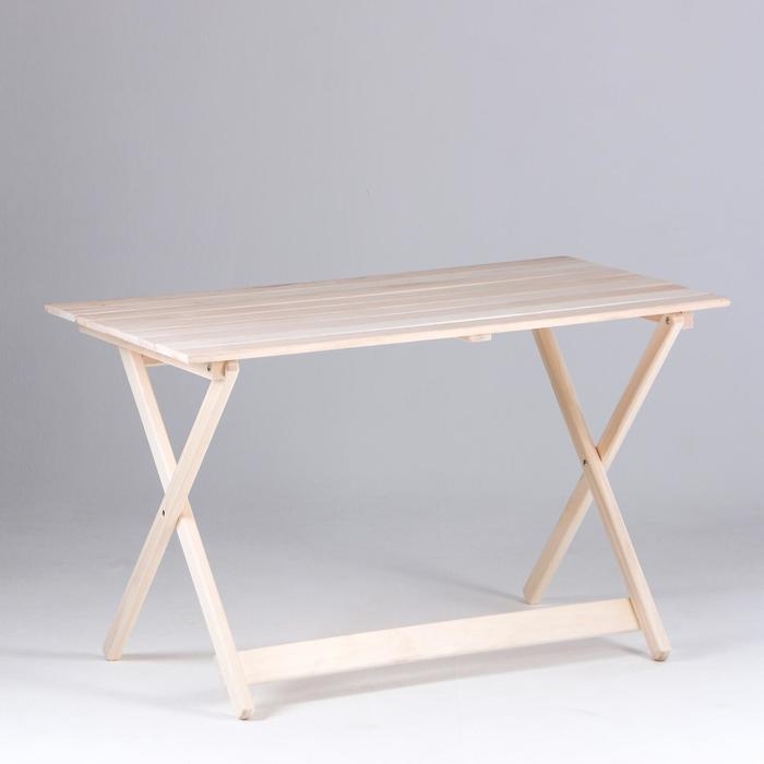 Стол складной, 120×60×75см, из липы,  Стол складной, 120×60×75см, из липы, "Добропаровъ"