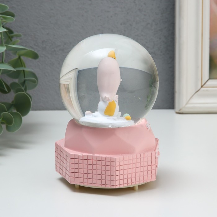 Сувенир полистоун водяной шар музыка, свет Сувенир полистоун водяной шар музыка, свет "Морской львенок" МИКС 8х8х12 см