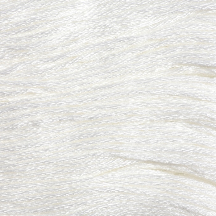 Нитки мулине «Blanc», 8 ± 1 м, 6 шт, цвет белый Нитки мулине «Blanc», 8 ± 1 м, 6 шт, цвет белый