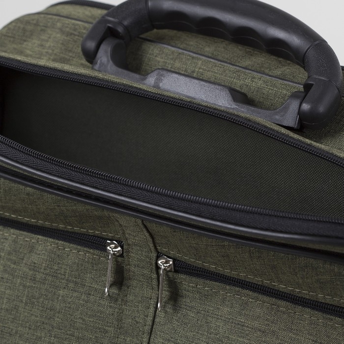 Сумка мужская «ЗФТС», цвет зелёный Сумка мужская «ЗФТС», цвет зелёный