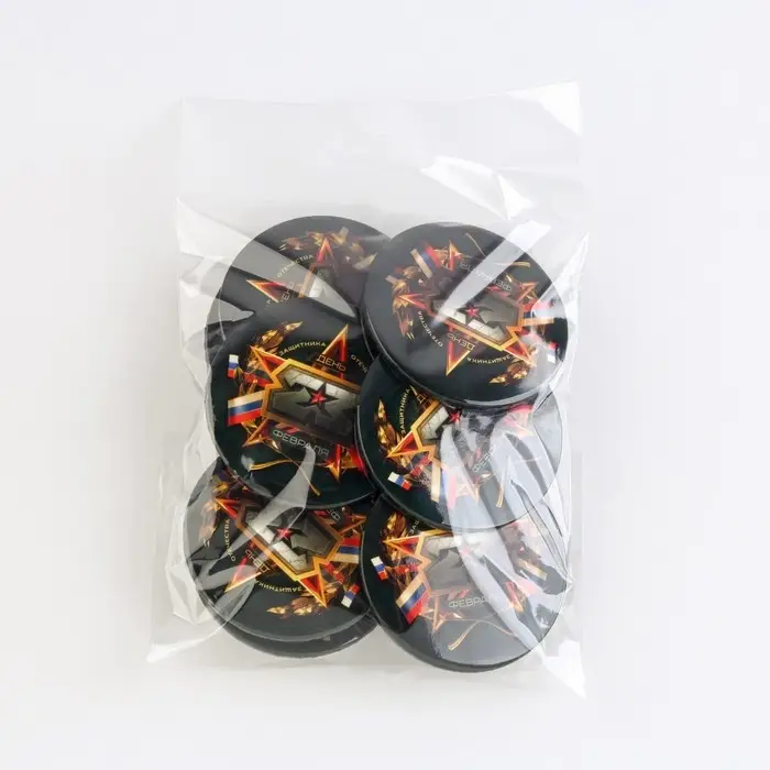 Значок закатной «23 февраля», d = 5,6 см Значок закатной «23 февраля», d = 5,6 см