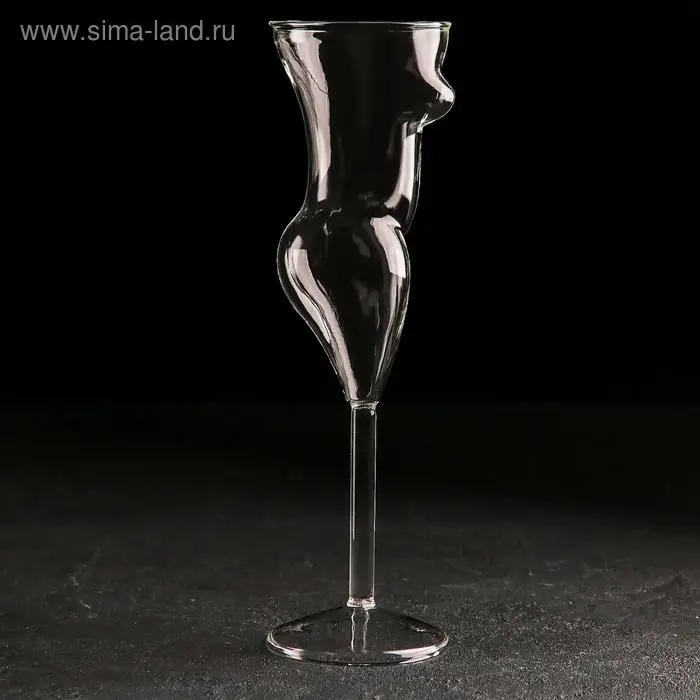 Бокал &laquo;Огненная Лола&raquo;, 180 мл, стекло, прозрачный