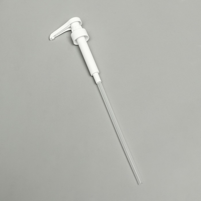 Помпа - дозатор для сиропа, белая, 10мл Помпа - дозатор для сиропа, белая, 10мл