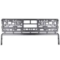 Рамка под номерной знак книжка (черная) JT JRN-01