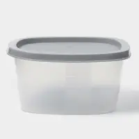 Набор пищевых контейнеров SparkPlast BioFresh, 5 шт.: 230 мл, 500 мл, 900 мл, 1.55 л, 2.65 л, пластик, крышка МИКС