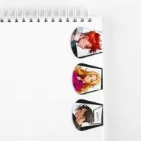 Закладки магнитные для книг, 3 шт «Комикс»