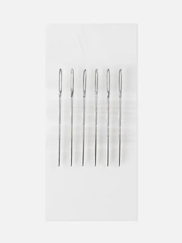 Иглы для вышивания TEIRA, d=0.95, 4 см, набор 6 шт.