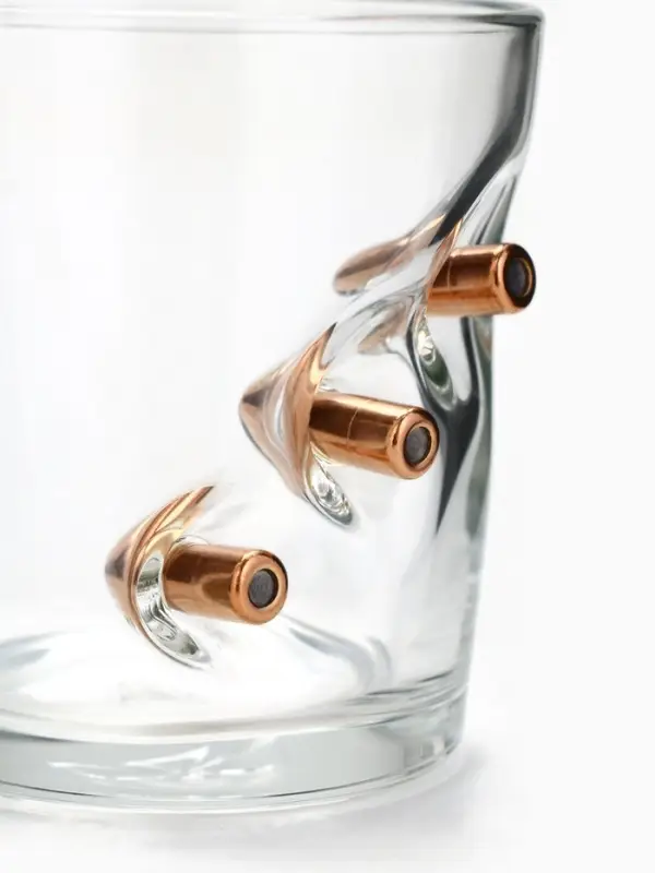 Стакан для виски с пулей &laquo;Непробиваемый&raquo;, 250 мл