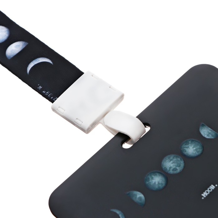 Бейдж горизонтальный, внешний, 100 х 80мм, внутренний 52 х 82мм, лента 42 см, Луна Бейдж горизонтальный, внешний, 100 х 80мм, внутренний 52 х 82мм, лента 42 см, Луна