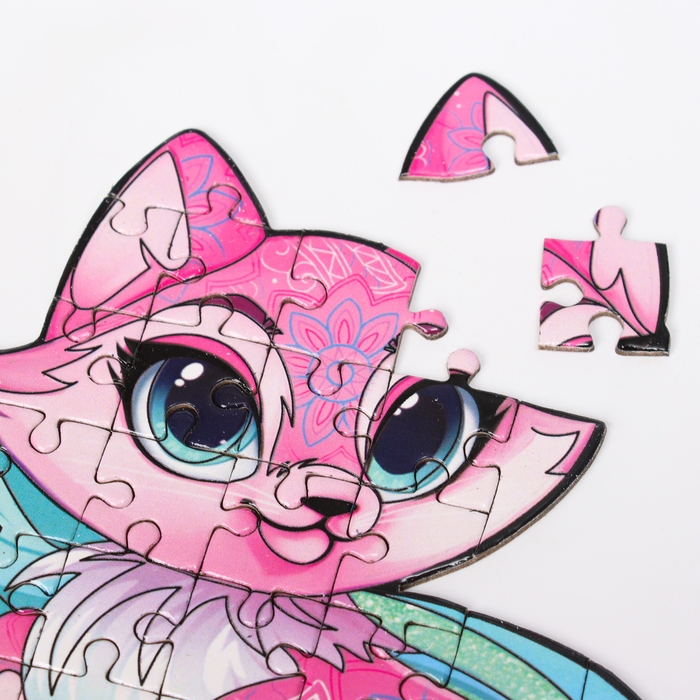 Подарочный набор для девочки с пазлами «Кукла» Подарочный набор для девочки с пазлами «Кукла»